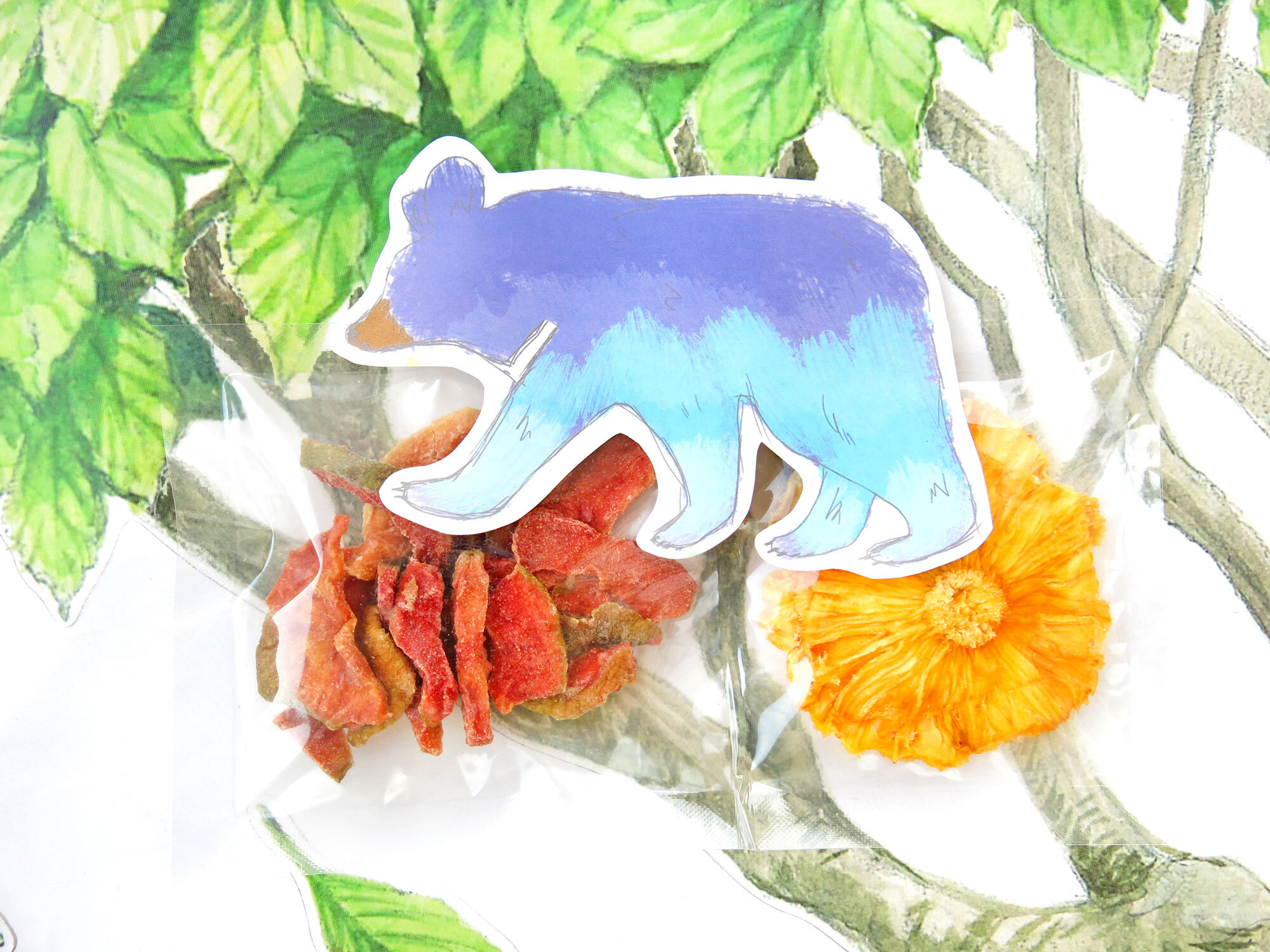 水藍熊水果乾雙享包