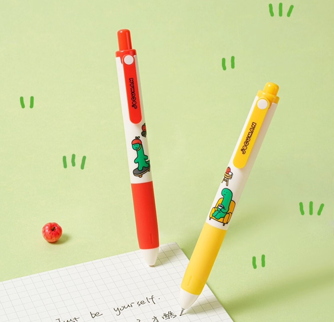 JOGUMAN 療癒系恐龍| Apple with Brachio  原子筆