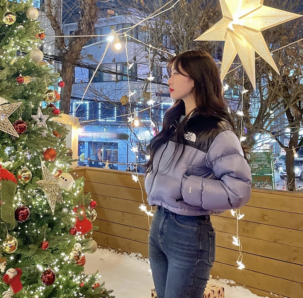 THE NORTH FACE Women’s Nuptse 1996 Short Puffer Jacket Navy (NF0A5GGE-73A)