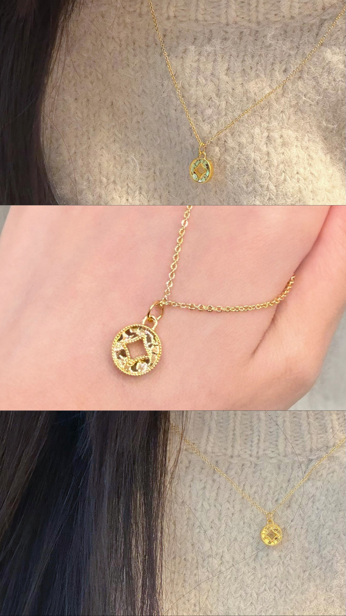 9999黄金吊墜7💛 (預訂貨品)