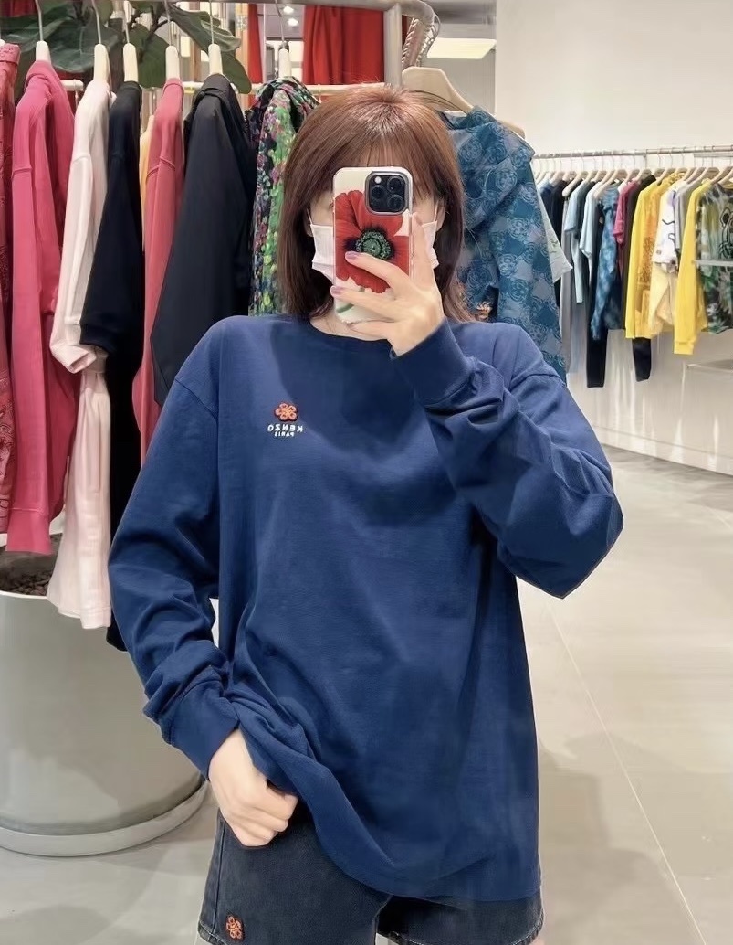 【直播】KENZO LL1031415 圓領衛衣 (深藍色) (C65TS408 4SG)