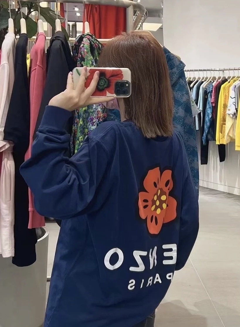 【直播】KENZO LL1031415 圓領衛衣 (深藍色) (C65TS408 4SG)