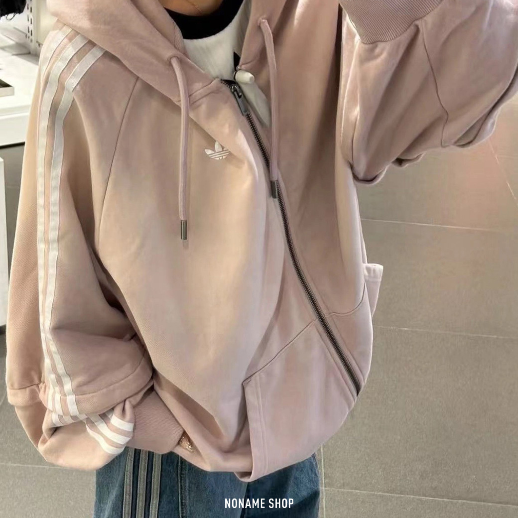 ADIDAS ORIGINALS ADILENIUM 三葉草 袖子可拆式 連帽 外套 (女款)