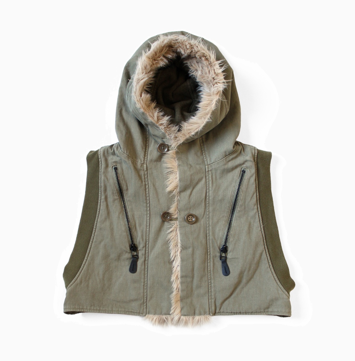 KAPITAL HERRINGBONE RING COAT LINING HOODIE - PRE ORDER ITEM (預訂中)