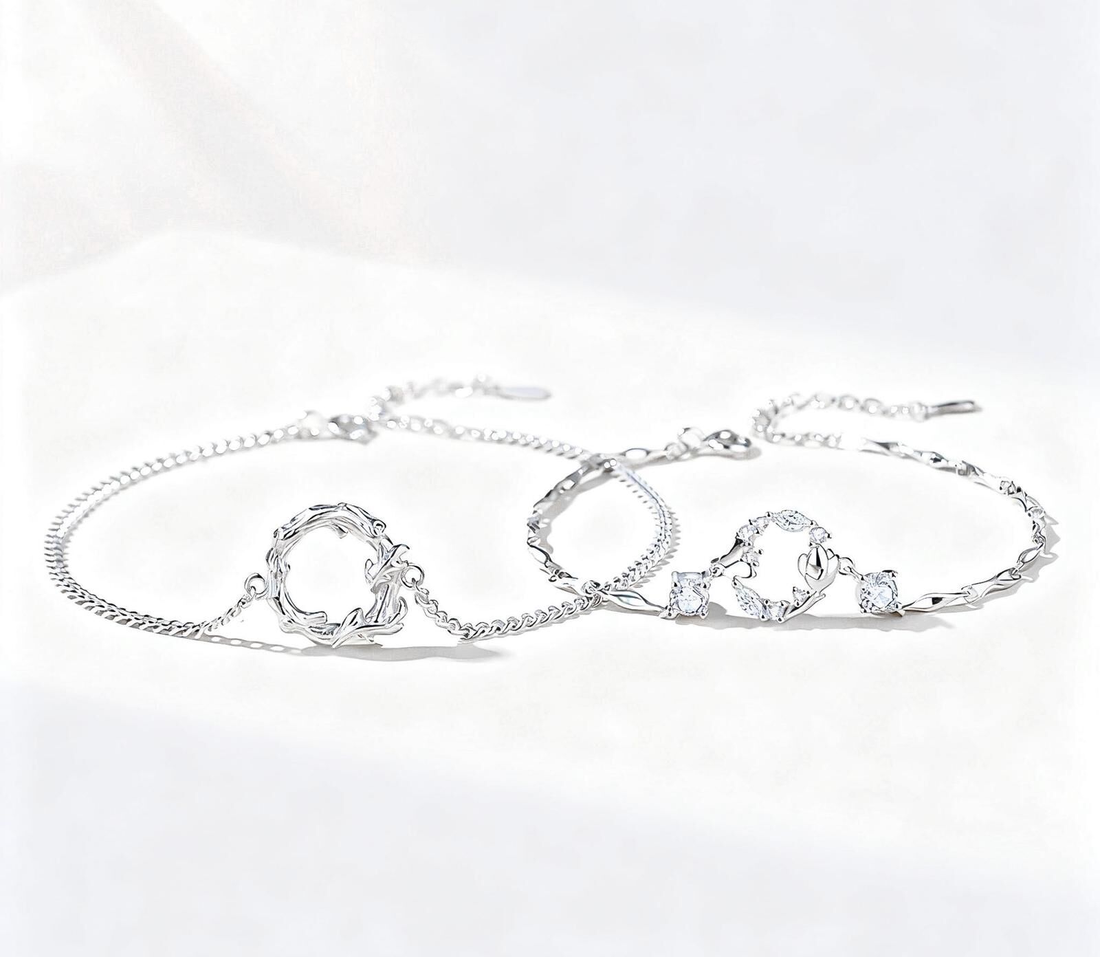 「摯愛💖」情侶手鏈 | S925純銀 | 免費刻字