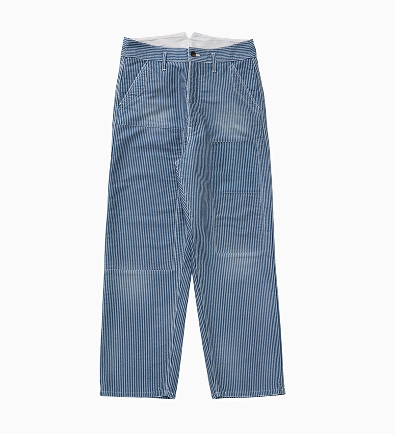 VISVIM 2025 A/W PASTORAL PANTS STRIPES MOLESKIN DMGD - PRE ORDER ITEM (預訂中)