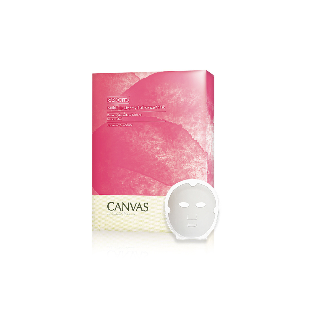 CANVAS 玫瑰高效保濕精華面膜 5pcs