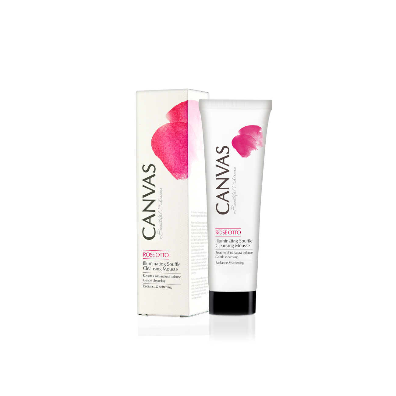 CANVAS 玫瑰潤澤潔面梳乎厘 100ml