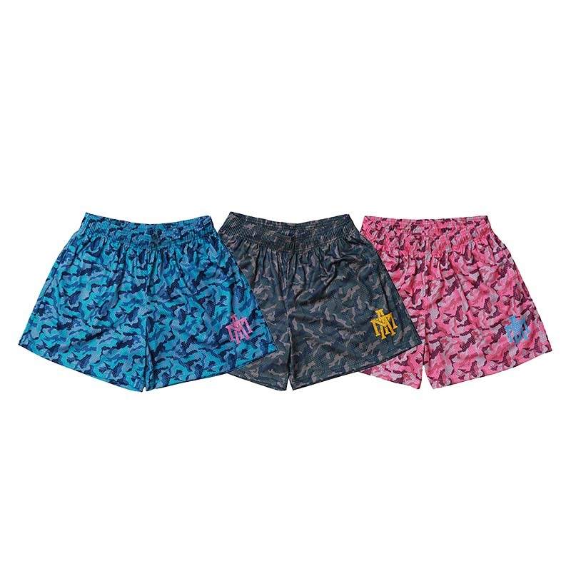 MTA Camo Shorts 網布 迷彩 短褲 藍 綠 粉紅 M25SSBS11 [台灣現貨]