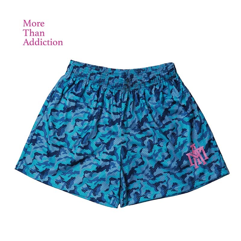 MTA Camo Shorts 網布 迷彩 短褲 藍 綠 粉紅 M25SSBS11 [台灣現貨]