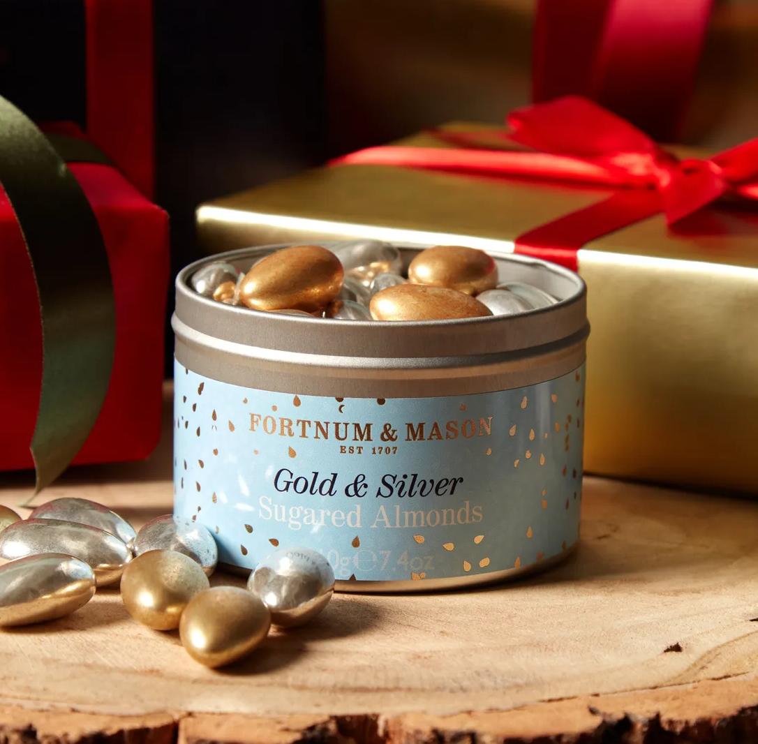 【直播】Fortnum & Mason LL110104 Gold & Silver 糖果杏仁 210g