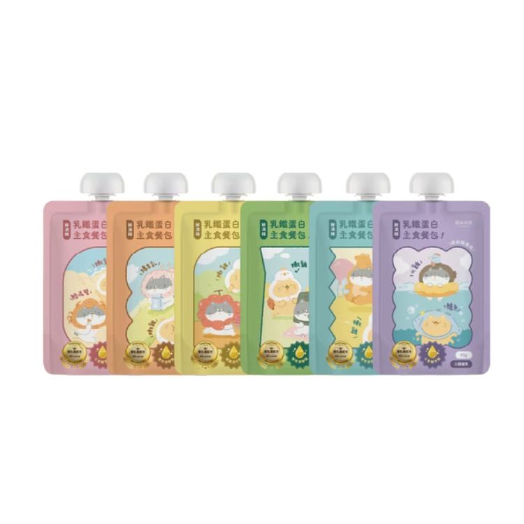 貓有話說｜鮮滴精乳鐵主食餐包65g｜成幼貓