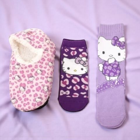 25176-KT Sanrio Hello Kitty 三對襪開心福袋 #JP-AV25-PP209