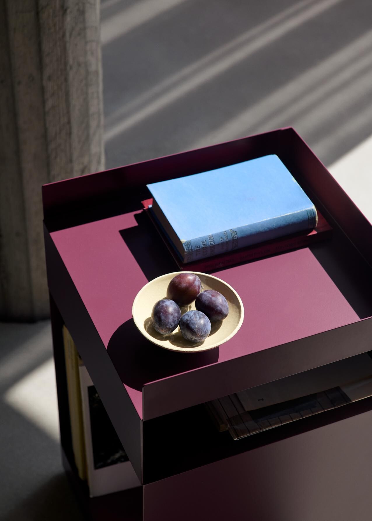 (預購) Rotate SC73 滾輪邊桌 - 絳紫 by &Tradition