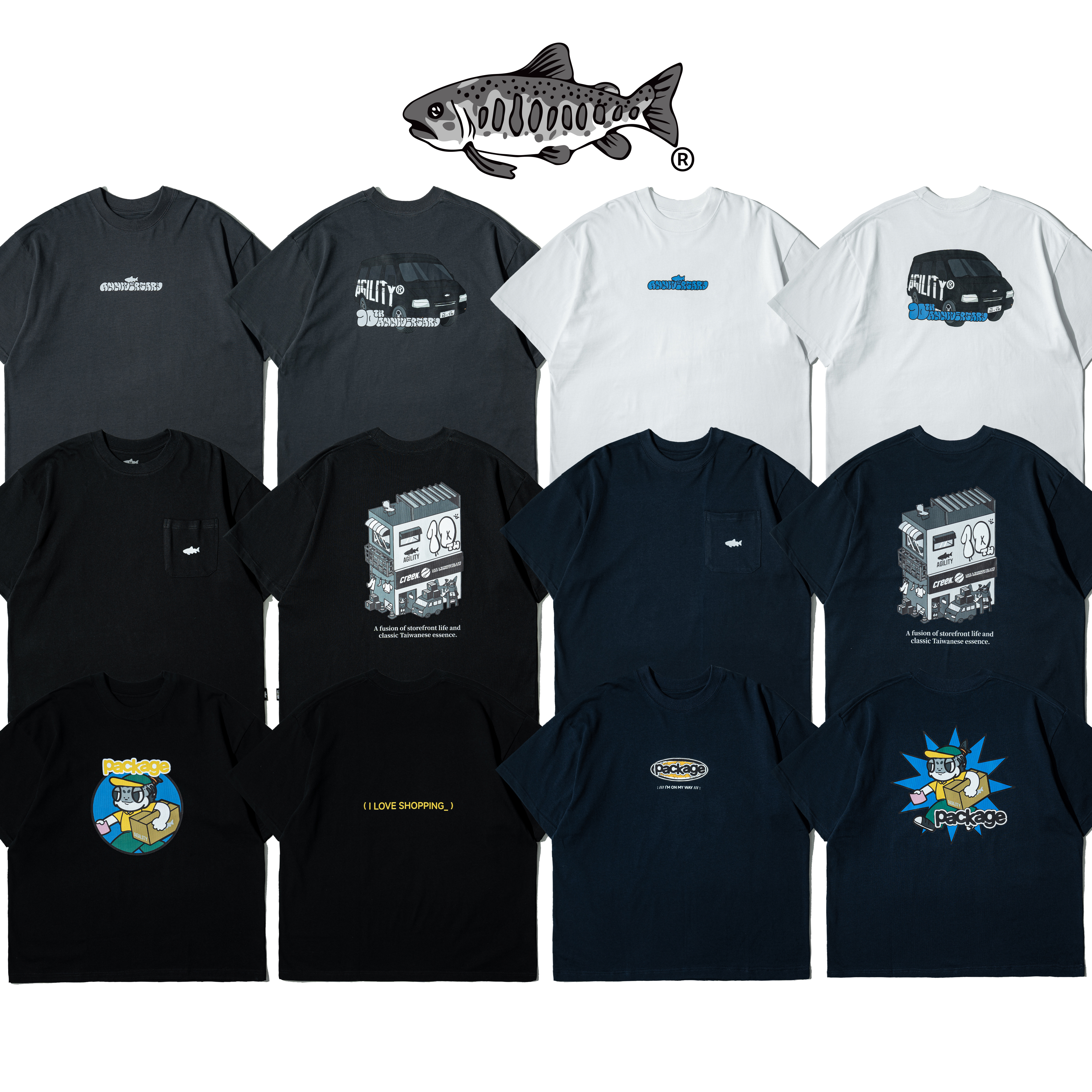 AGILITY CREW 10TH "The Store" Image Tee [官網限定]