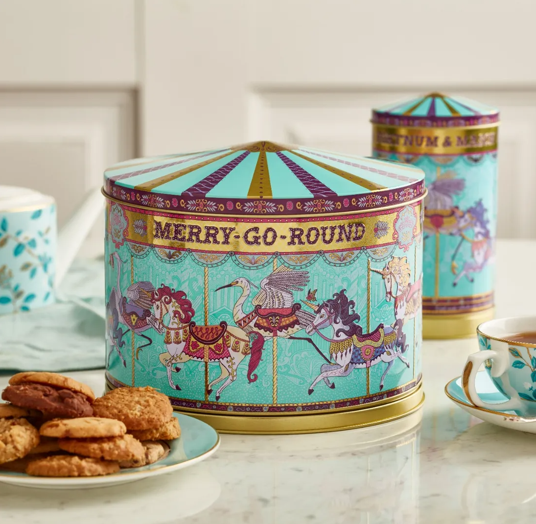 【直播】Fortnum & Mason LL110114 旋轉木馬音樂餅乾