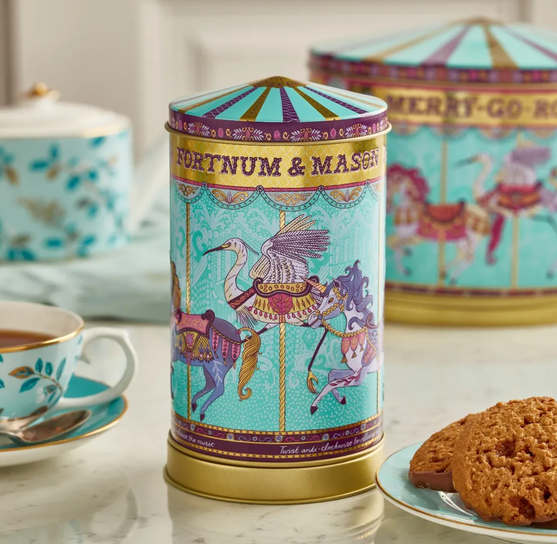 【直播】Fortnum & Mason LL110114 旋轉木馬音樂餅乾