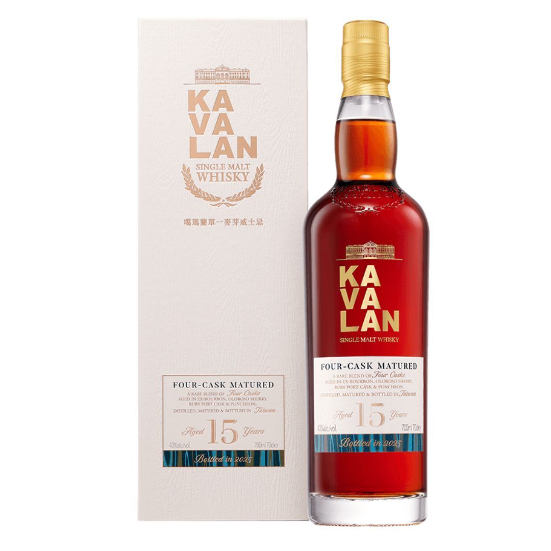 Kavalan 15 Years Old Single Malt Whisky (2025) 700mL