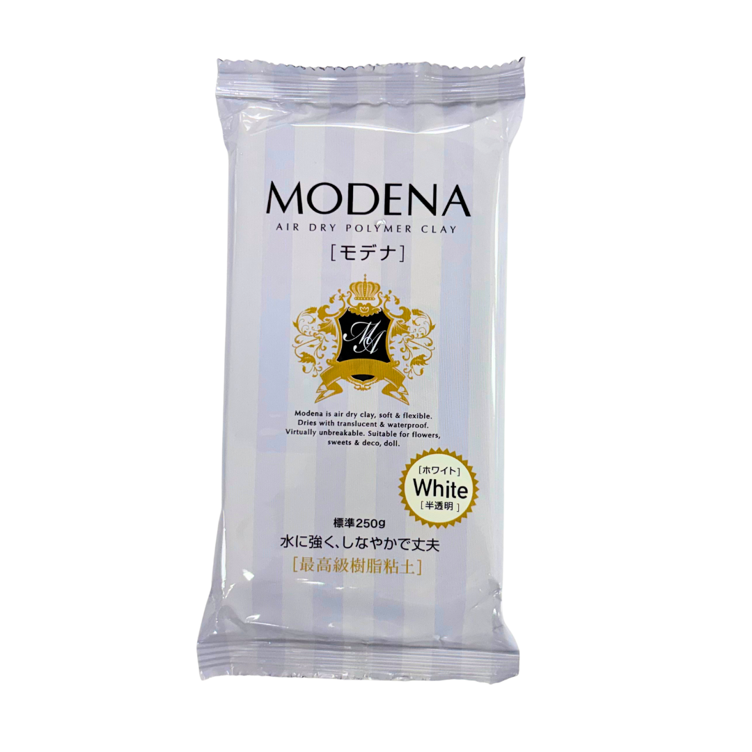 Padico Modena Air Dry Polymer Clay, White 250g
