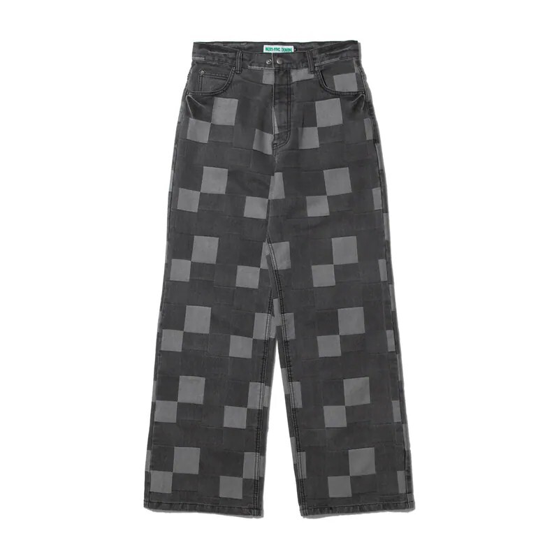 【車庫服飾】nul1.org (nu-P47) 2017 Check Jeans