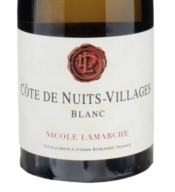 Nicole Lamarche Cote de Nuits-Villages Blanc 2021
