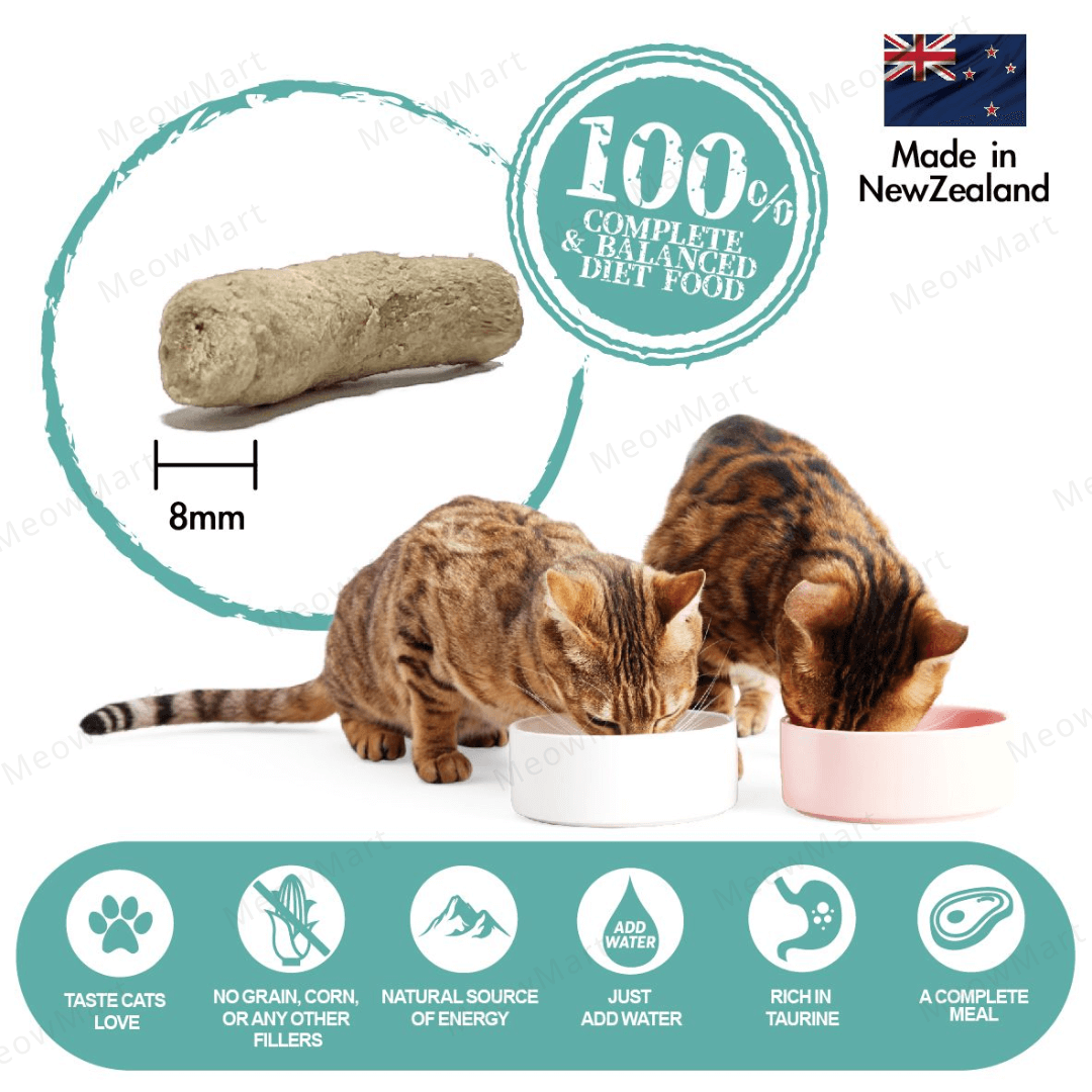 Liebhaber 牛肉+鱈魚凍乾生肉貓糧 11oz