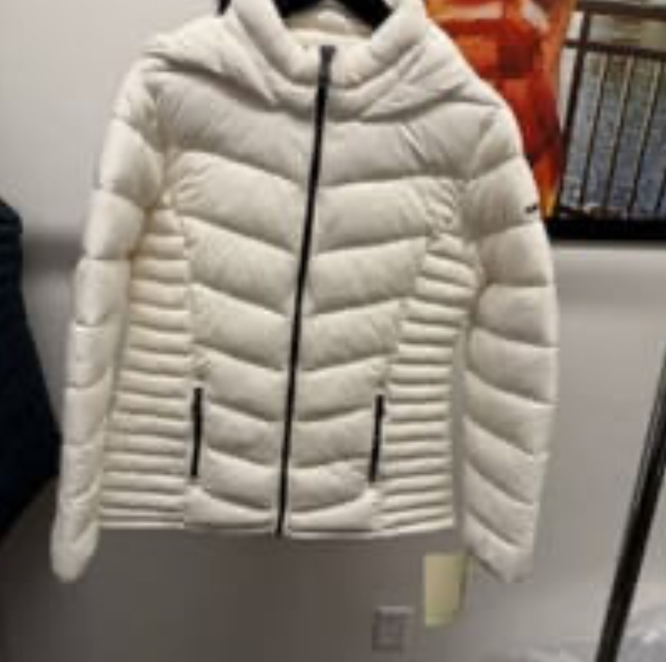 [S] DKNY PEARL LIGHTWEIGHT PUFFER JACKET, DLSMPR20-PRL (SD1573)
