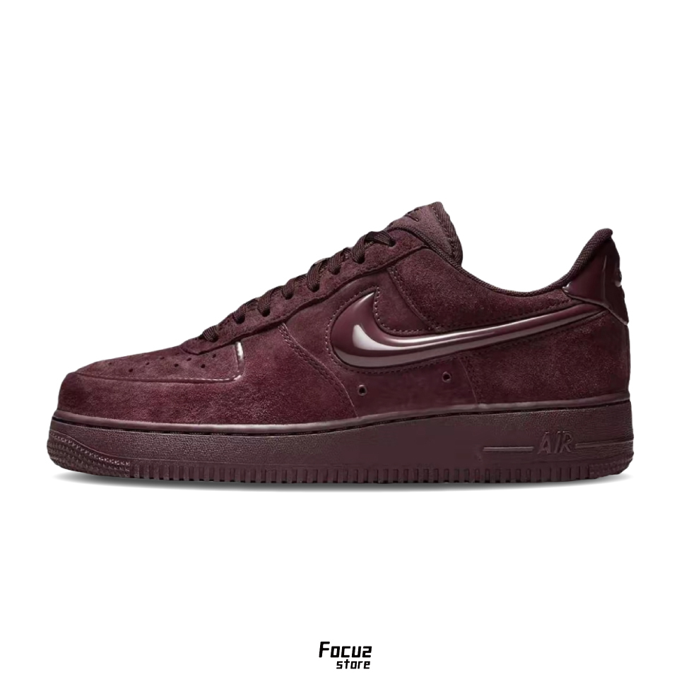 【Focus Store】預購 Nike Air Force 1 Low Wmns "Burgundy Suede" 麂皮 勃根地酒紅 HV4406-600
