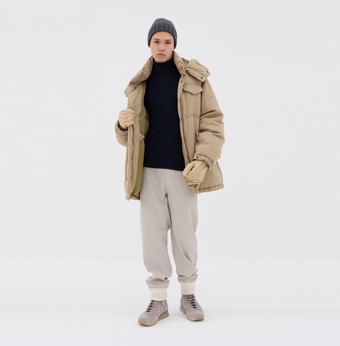 LAST PCS: VISVIM 2025 A/W KODIAK MIL DOWN JKT - BEIGE SIZE 3 PRE ORDER ITEM (預訂中)