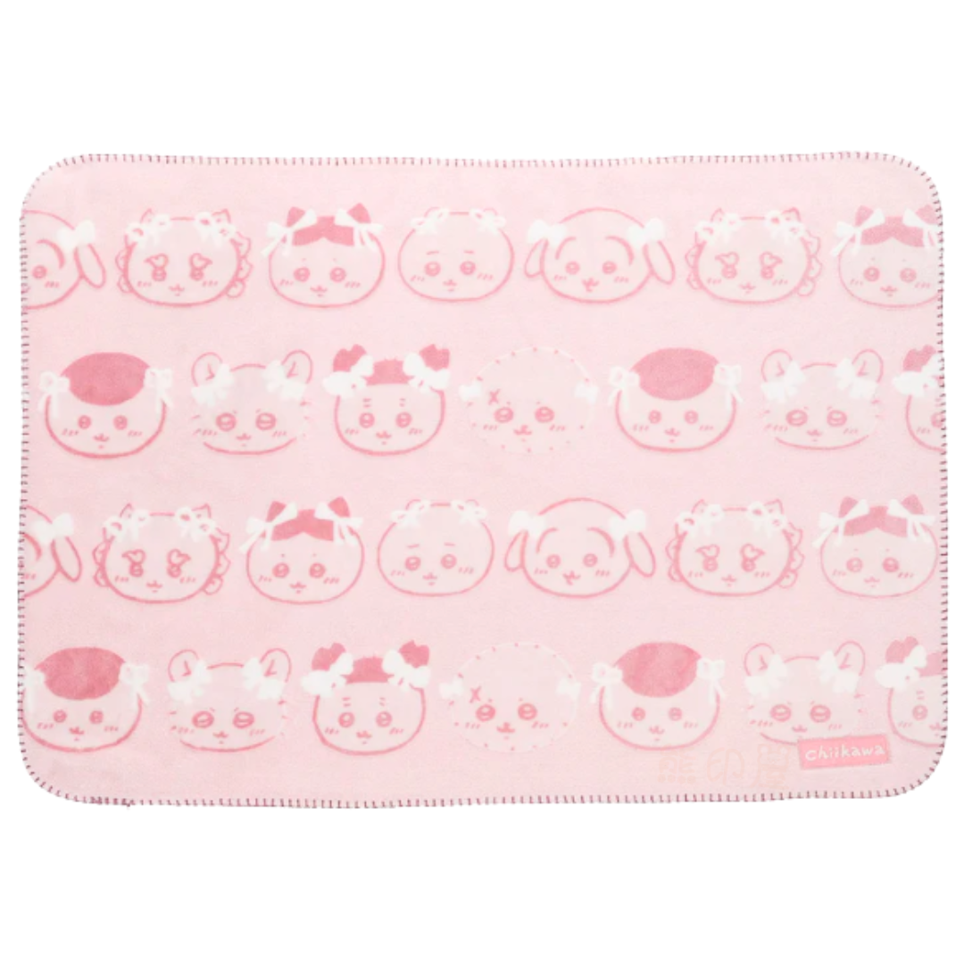 Chiikawa 蝴蝶結毛毯