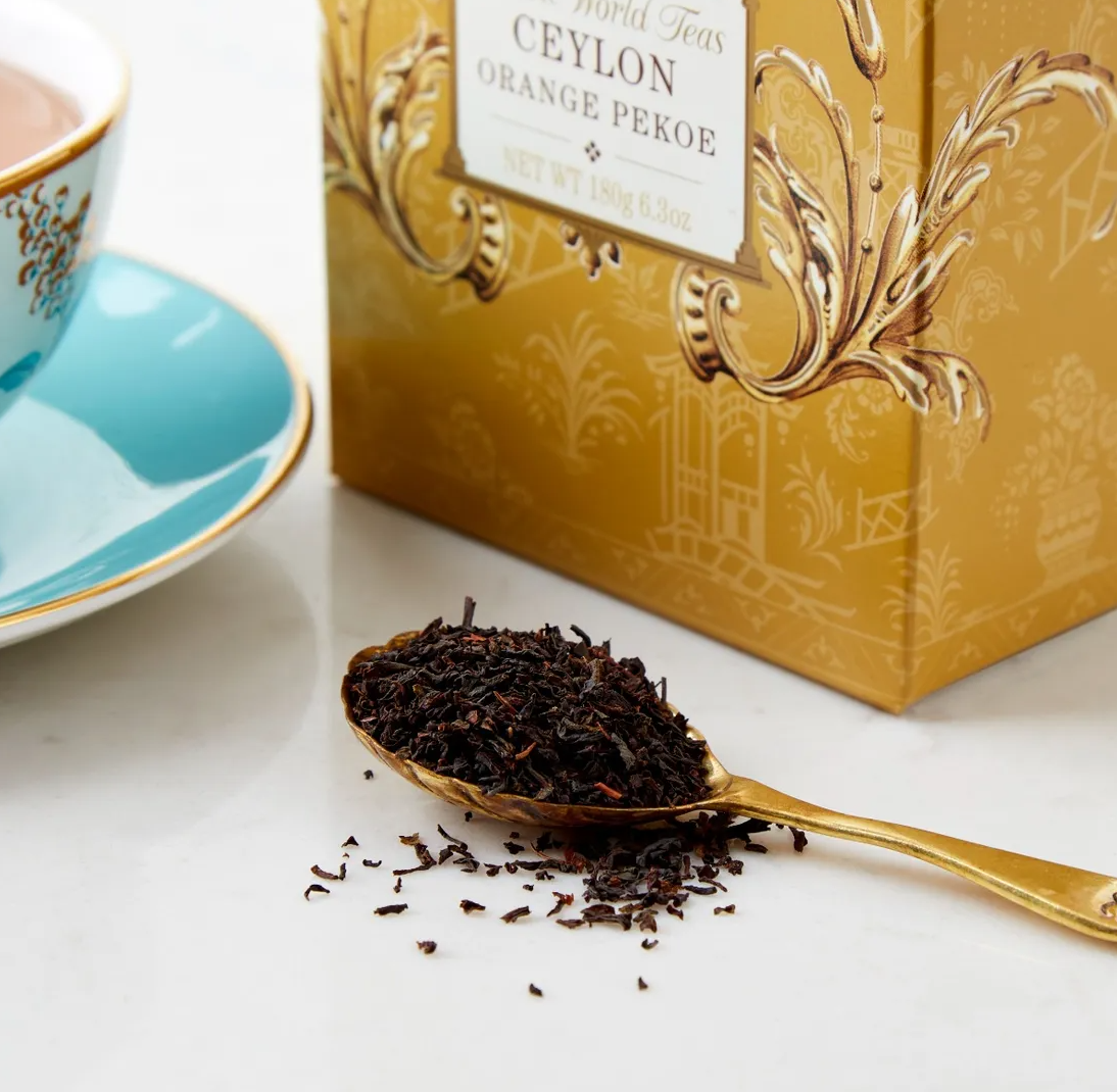 【直播】Fortnum & Mason LL110121 Ceylon Orange Pekoe 錫蘭錫蘭橙黃白毫 180g (散裝紙盒裝)
