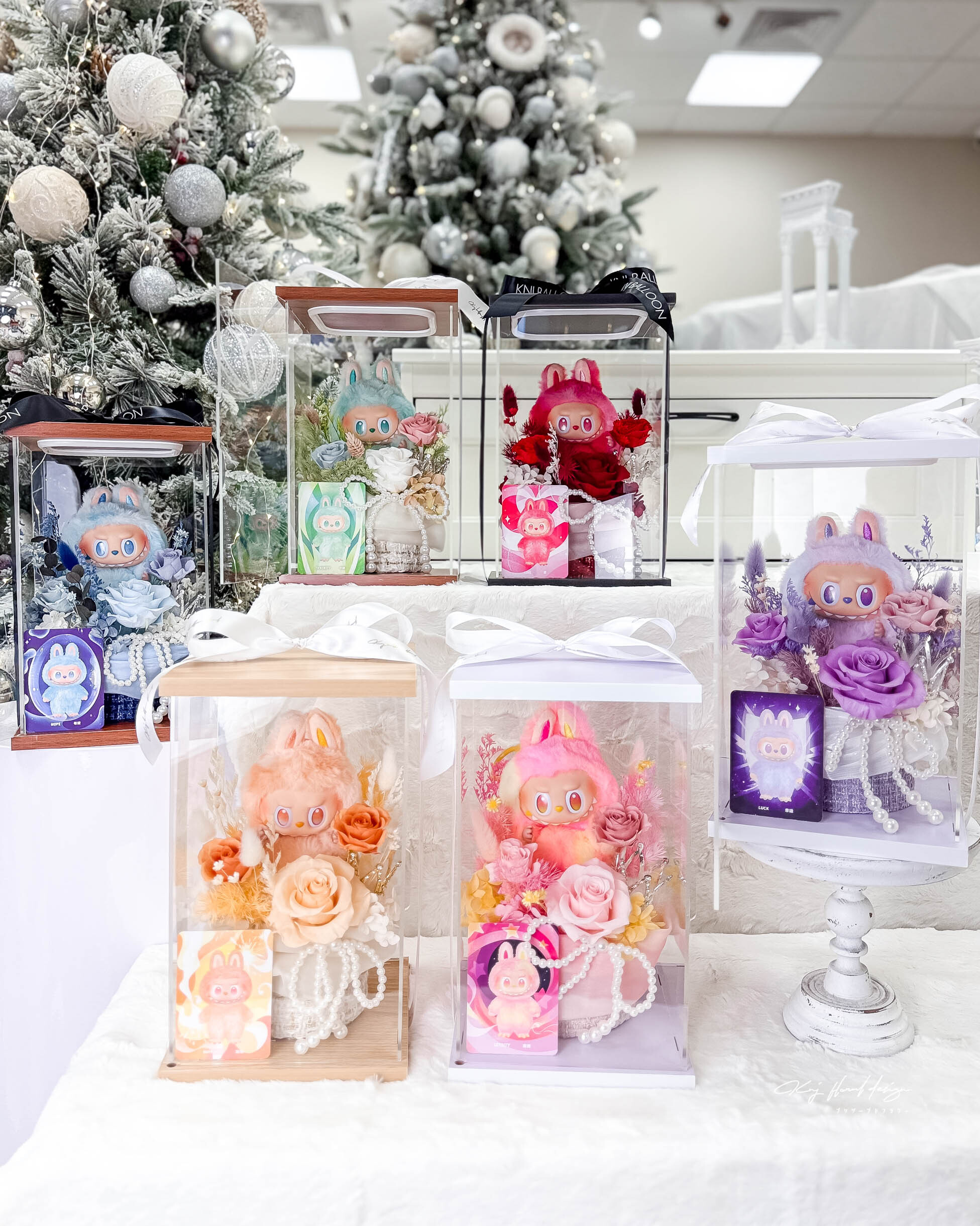 LABUBU 3.0 前方高能系列 永生花燈盒