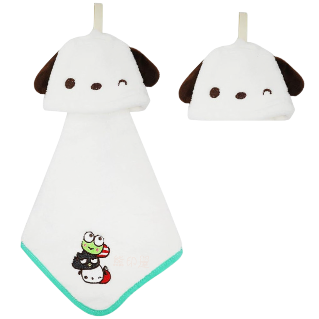 PC狗 Pochacco抹手毛巾 [平行進口]