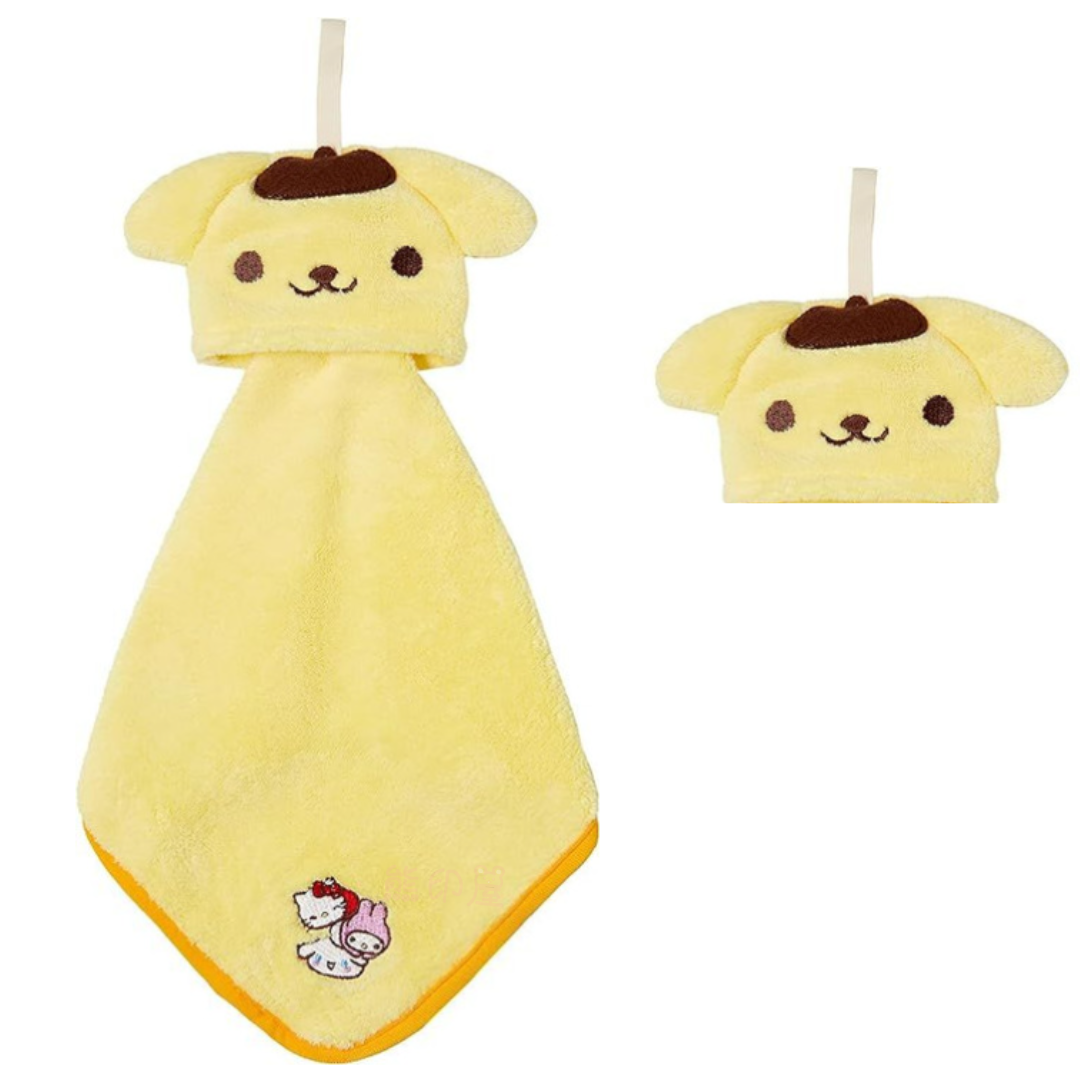 布甸狗 布丁狗 抹手毛巾 [平行進口]