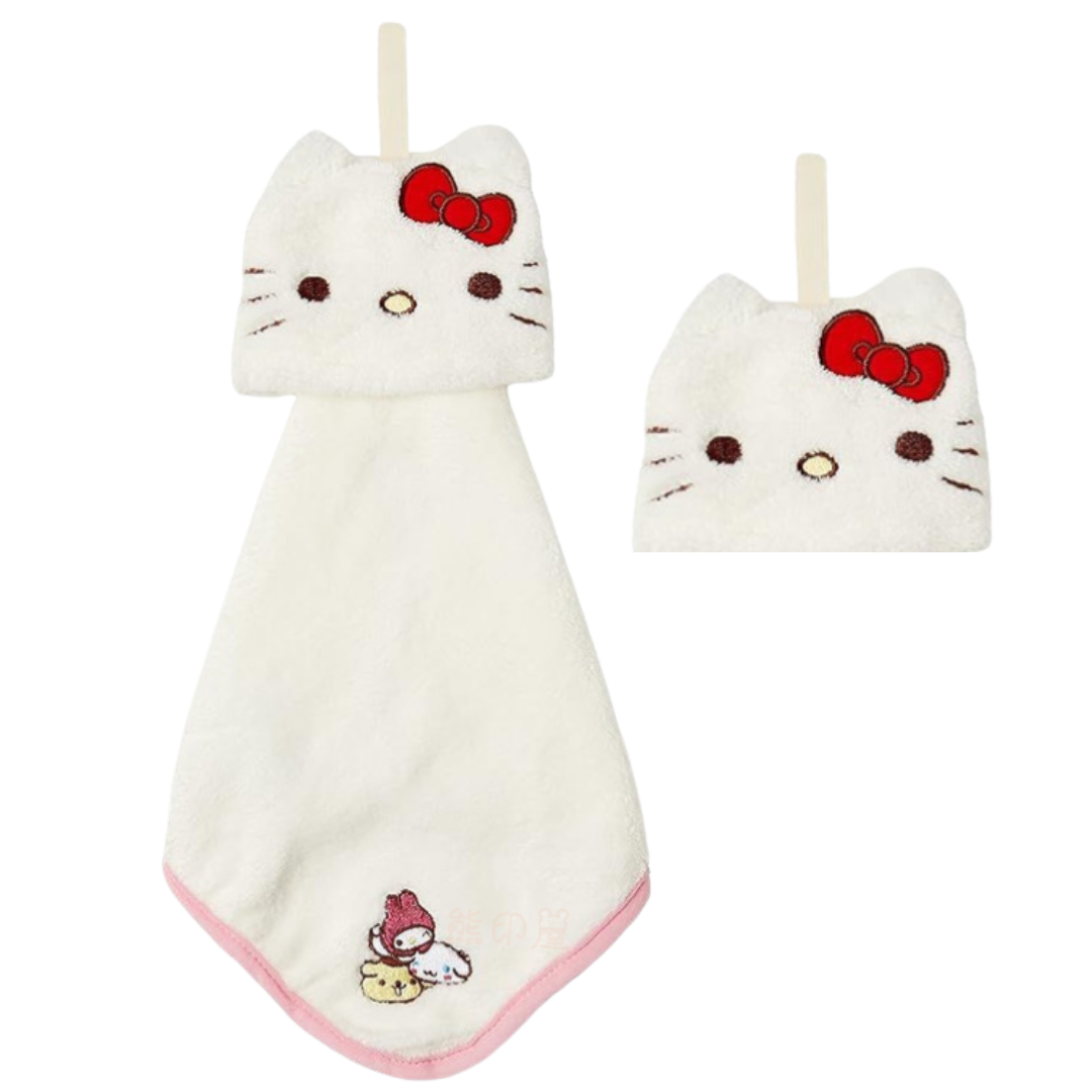Hello Kitty 抹手毛巾 [平行進口]