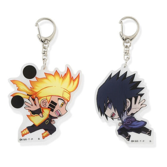 239475 Pbandai 預訂 2026/1月 NARUTO 走るデフォルメシリーズ ナルトvsサスケ アクリルキーホルダー（全8種）