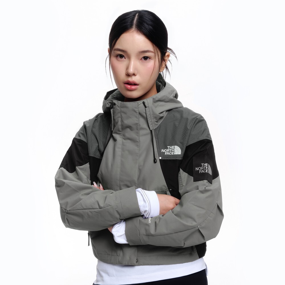 【預購】The North Face W'S LINE-X 短版 防水夾克 女款  白色標籤 NJ2HR82