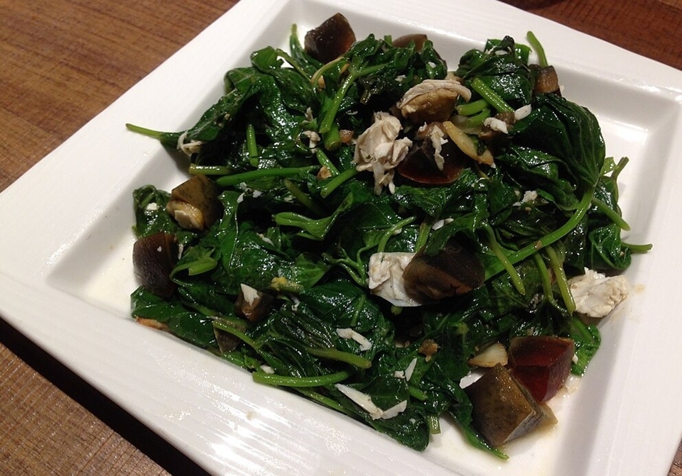 別以為地瓜只有根部能吃，其實地瓜葉才是隱藏版的營養寶庫，營養密度可以說是不輸菠菜。