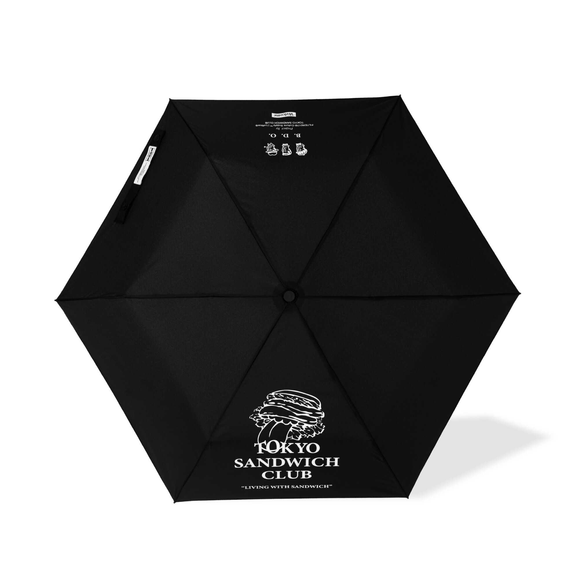 【現貨】FILTER017® Culture Supply™ TOKYO SANDWICH CLUB B.D.O. SERIES Lightweight Folding Umbrella 輕量隨行摺疊傘