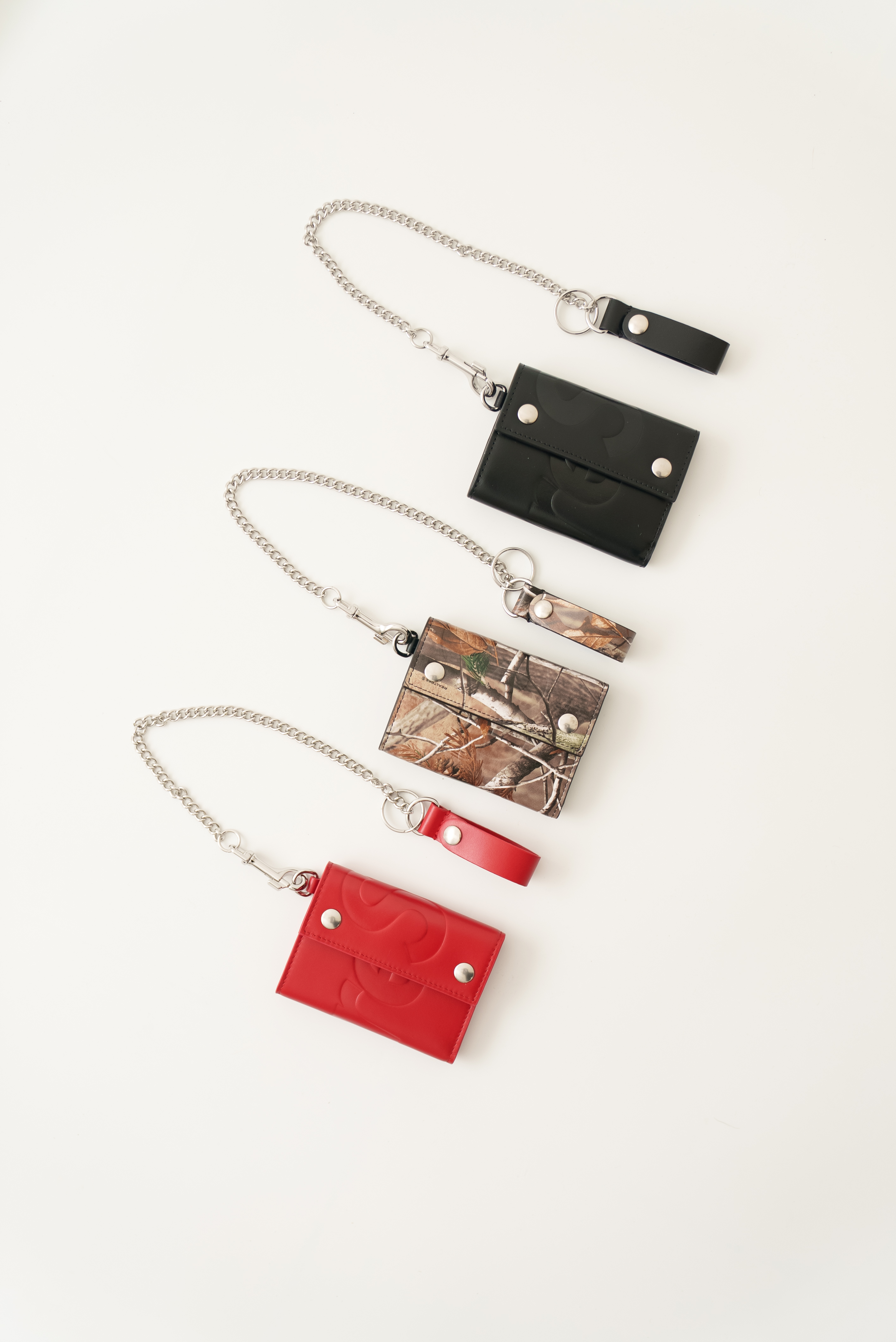 【Focus Store】現貨秒發 Supreme FW25 Week8 Leather Chain Wallet 皮革鏈條皮夾 三色