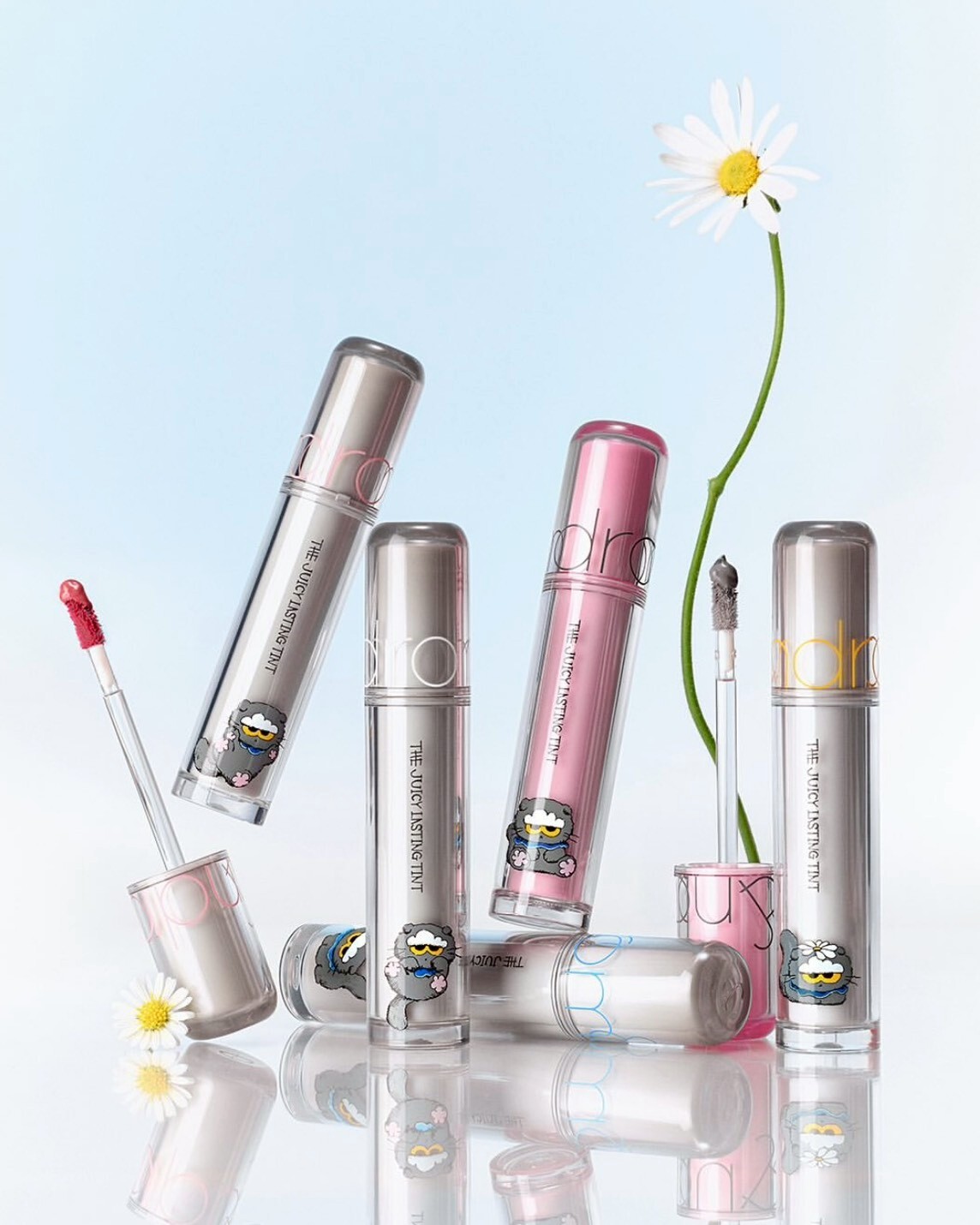 rom&nd x ZO&FRIENDS 聯名彩妝系列 唇釉 有色護唇膏 眼影盤