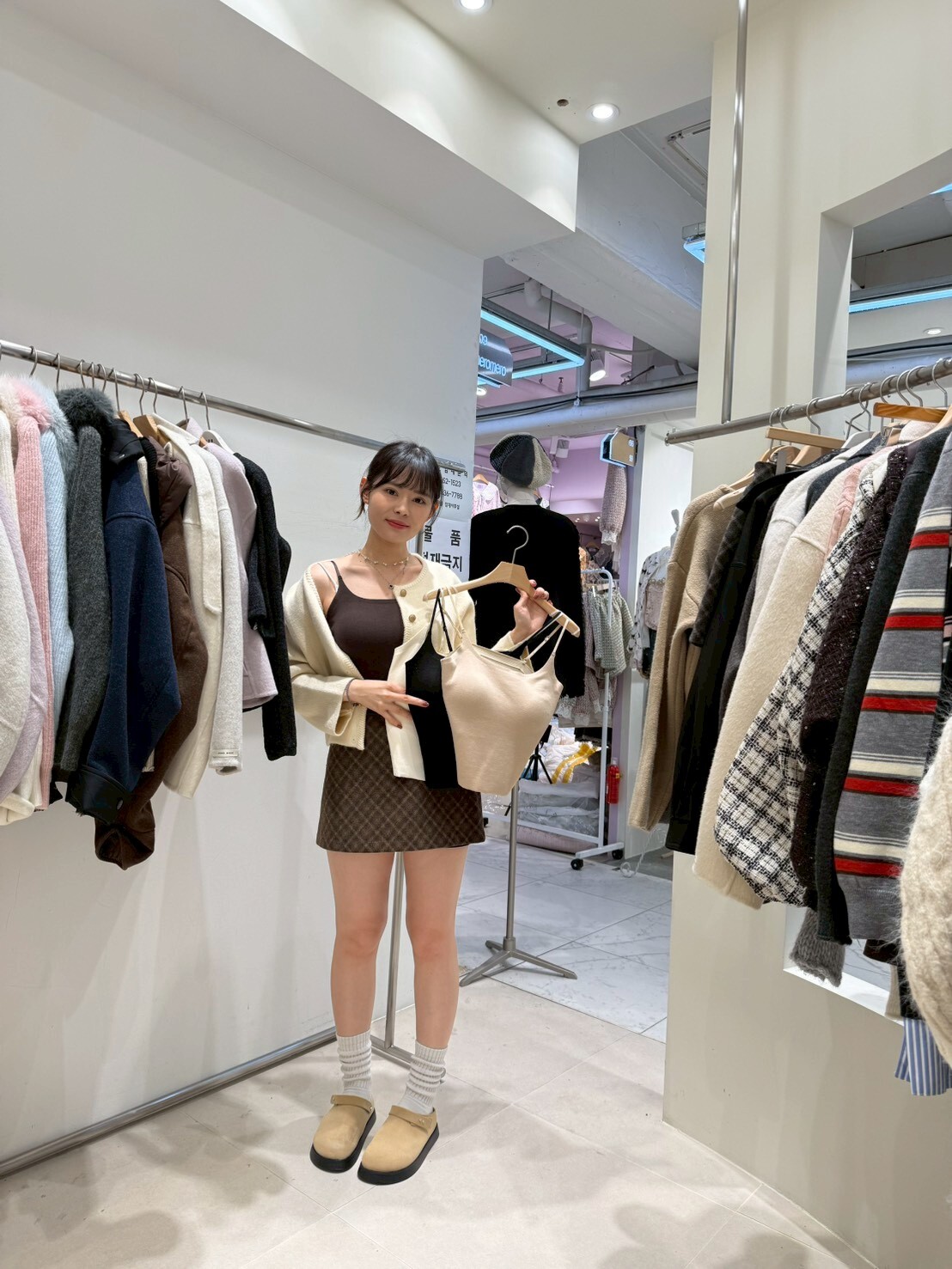 HU5114 U型領口吊帶背心Bra Top