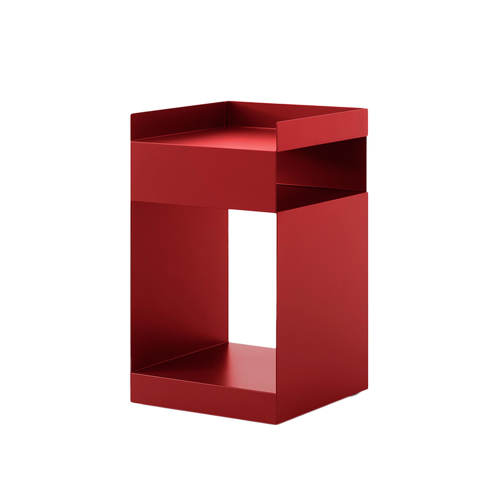 (預購) Rotate SC73 滾輪邊桌 - 勃根地酒紅 by &Tradition