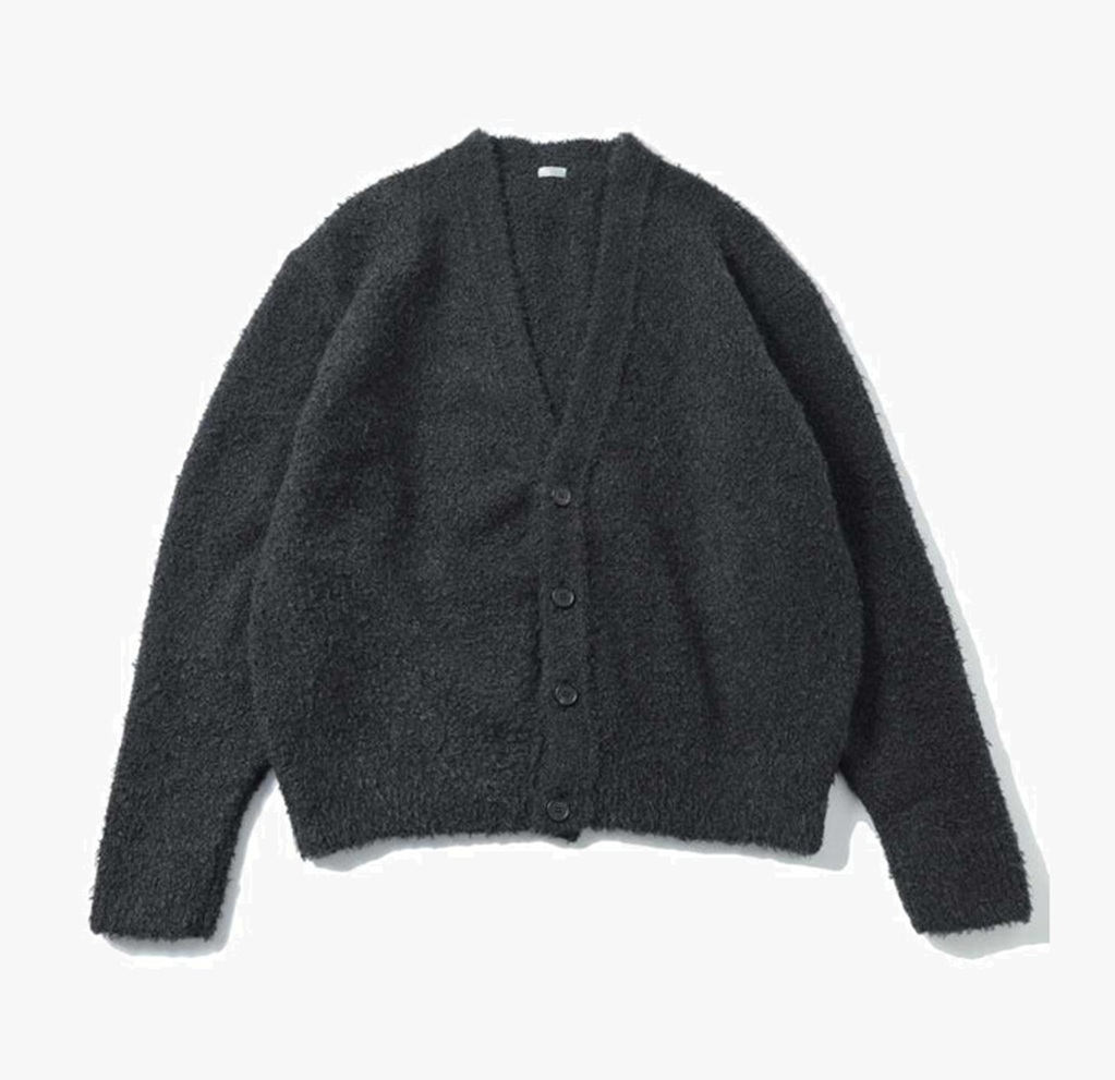 11/1 RELEASE: A.PRESSE 2025 CASHMERE MOLE YARN CARDIGAN (25AAP-03-19) - PRE ORDER ITEM (預訂中)