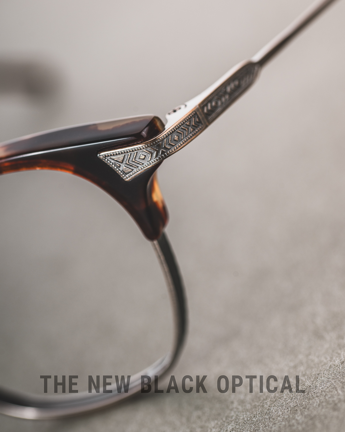 內藤熊八作 Naito Kumahachisaku N-412/ N-413 眉鏡 Demi