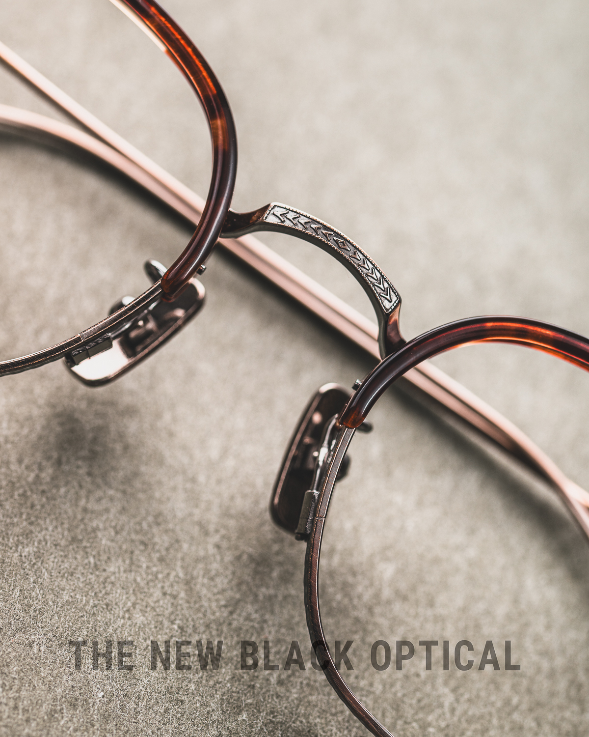 內藤熊八作 Naito Kumahachisaku N-412/ N-413 眉鏡 Demi