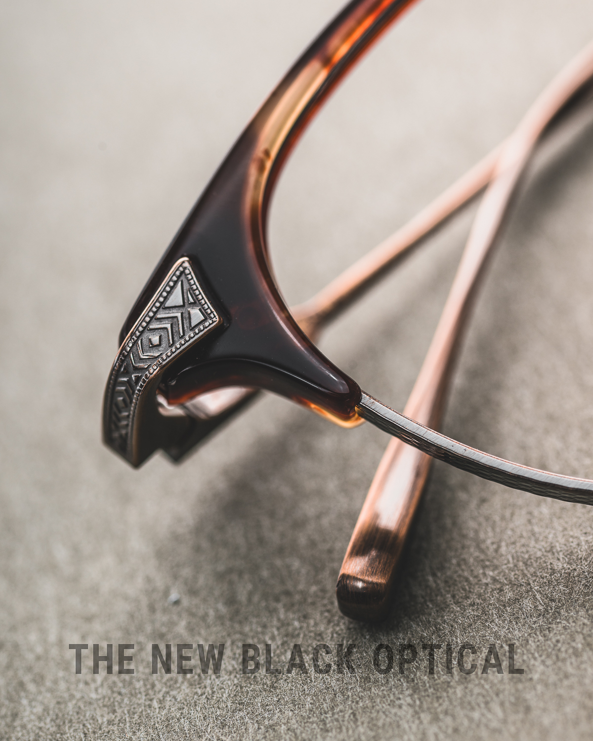 內藤熊八作 Naito Kumahachisaku N-412/ N-413 眉鏡 Demi