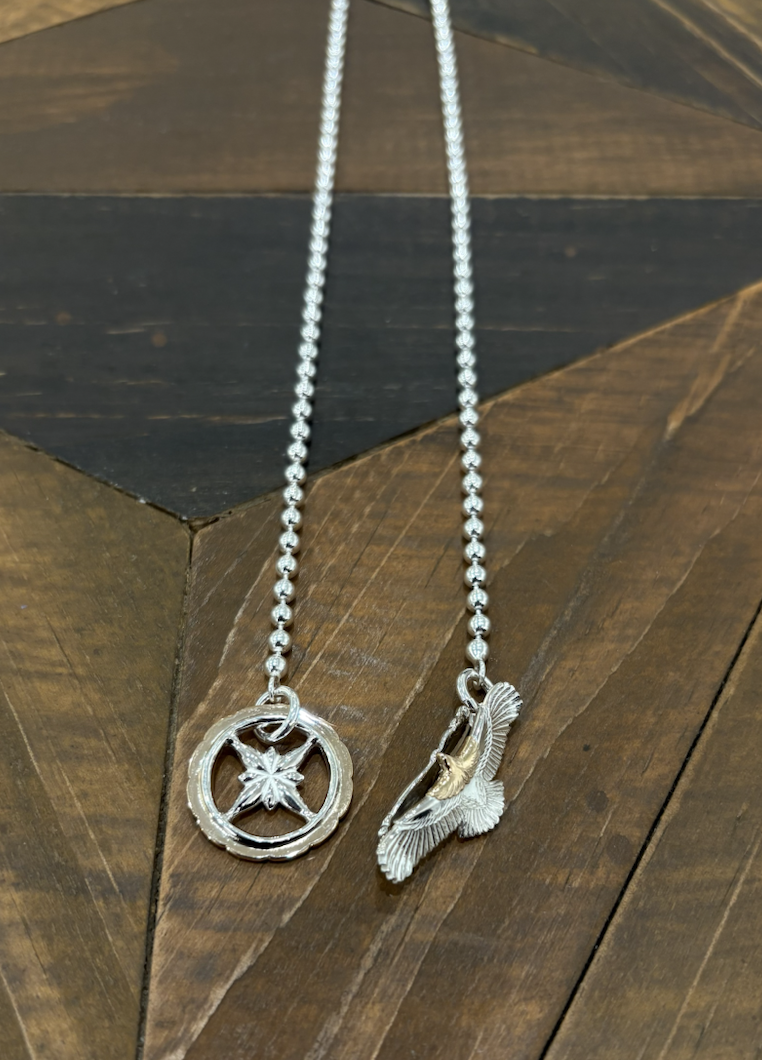 玫瑰間金 星輪 玫瑰金頭EG-05扣 ball chain 60cm