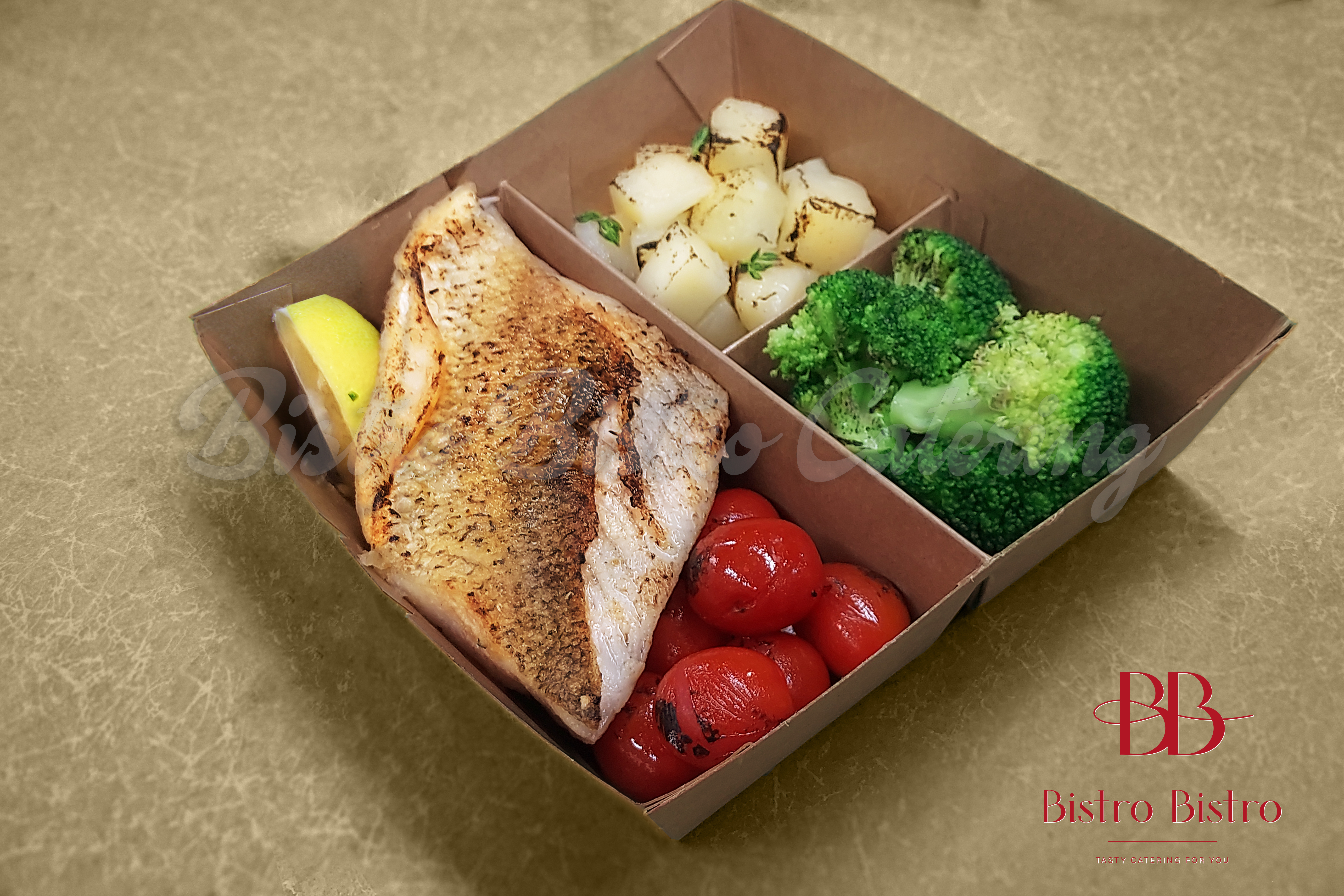 香煎盲鰽魚海鮮便當 最低需訂購5份