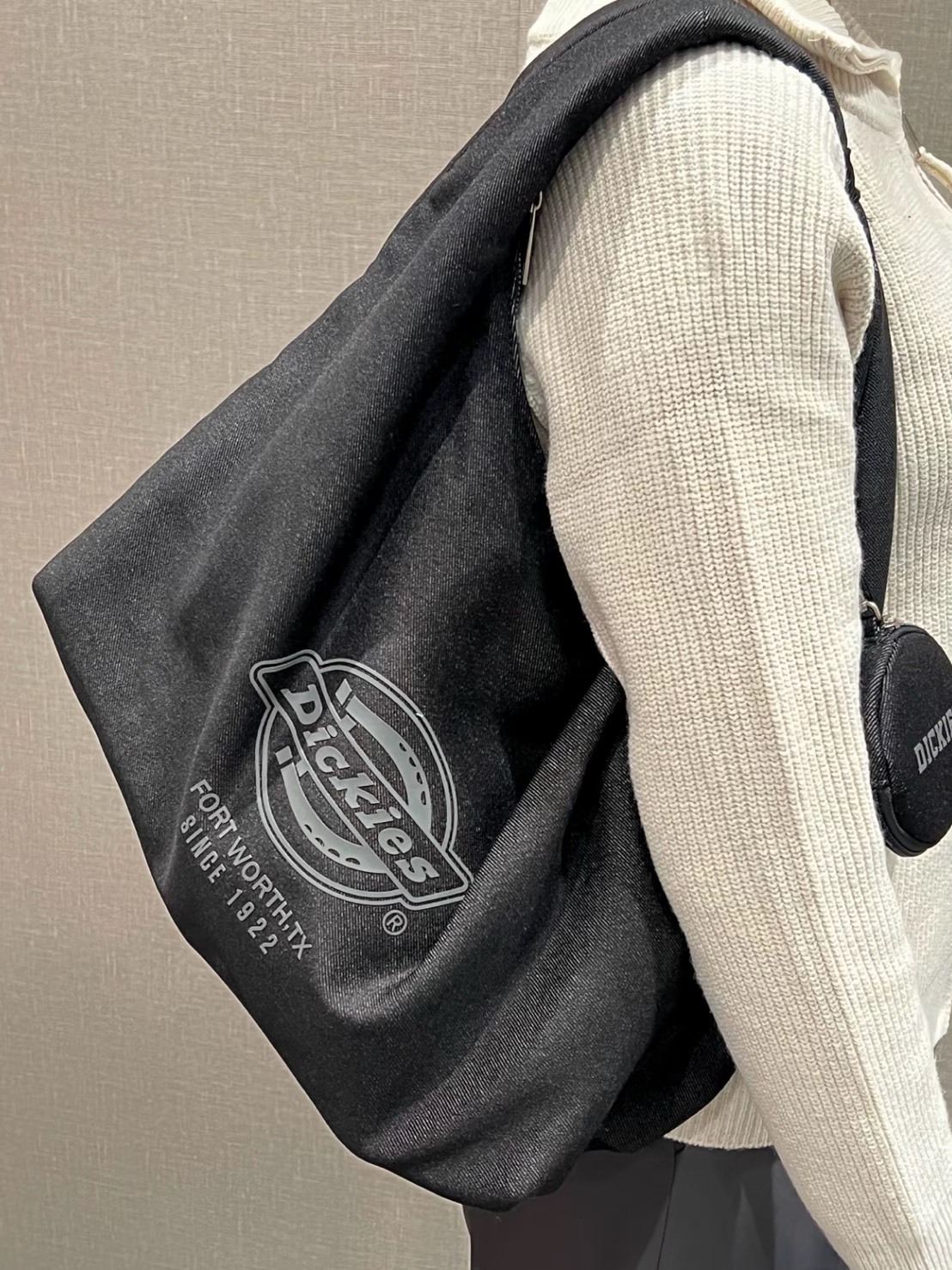 DICKIES 牛仔藍 黑色 雲朵包